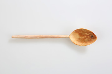 Handgeschnitzter Holzlöffel