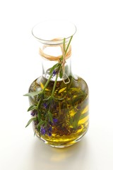 Olive oil with hyssop