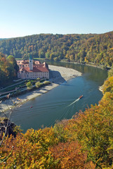 Fototapeta na wymiar Kloster Weltenburg an der Donau, Kehlheim, Deutschland