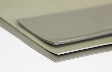 water proofing membrane on white background