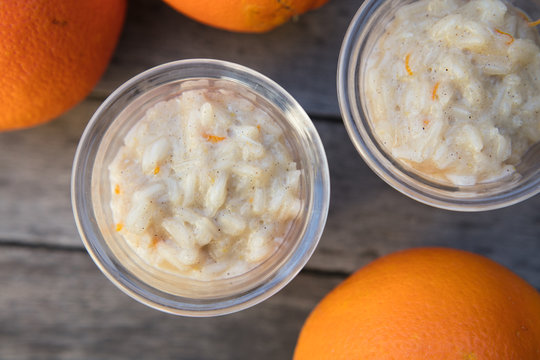 riz au lait agrumes