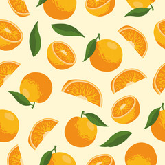Fruit Seamless Pattern for Background and Wallpaper