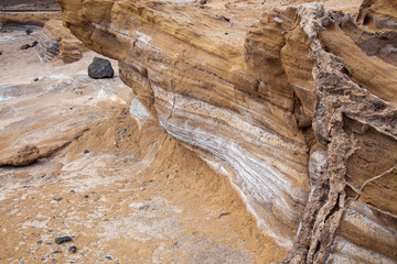 beach textures, El Confital beach