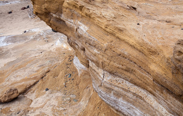 beach textures, El Confital beach