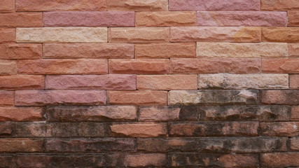 red brick wall background,sand stone cement wall