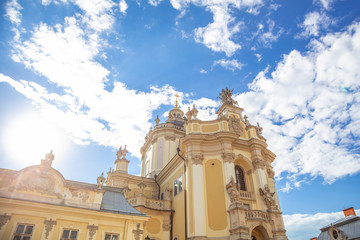 Obraz premium George's Cathedral is a baroque-rococo cathedral located in the city of Lviv, the historic capital of western Ukraine.