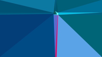 teal, corn flower blue and midnight blue multicolor background art. simple geometric shape background for poster, banner design, wallpaper or texture