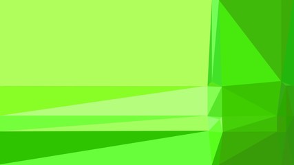 modern contemporary art with lime green, moderate green and green yellow colors. simple geometric background for poster, cards, wallpaper or texture