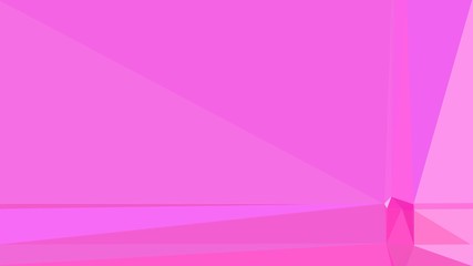 triangle background abstract with orchid, violet and neon fuchsia colors. backdrop style for poster element, cards, wallpaper or texture