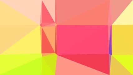geometric triangle abstract background with salmon, pastel orange and pastel red colors for poster, cards, wallpaper or backdrop texture