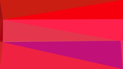 crimson, medium violet red and strong red color geometric triangle background. simple illustration trendy abstract for poster design, cards, wallpaper or texture