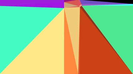 geometric turquoise, khaki and coffee color background. for creative poster, cards, wallpaper or texture design