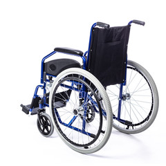 wheelchair for the disabled on a white background