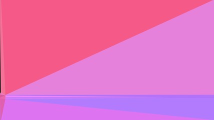 Obraz premium orchid, pale violet red and black colored contemporary art. simple geometric shape background for poster, banner, wallpaper or texture