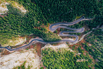 Serpentine road