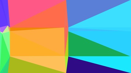 medium turquoise, coral and moderate green color background with triangles. triangles style of different size and shape. simple geometric background for poster, cards, wallpaper or texture