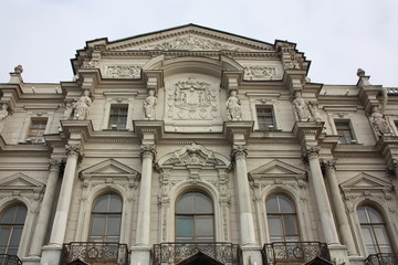   decoration of the Foundation of the historic building   