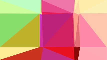 moderate pink, wheat and golden rod color geometric triangle background. simple illustration trendy abstract for poster design, cards, wallpaper or texture