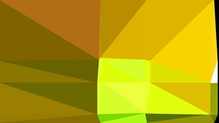 geometric triangles style in dark golden rod, olive and gold color. abstract triangles composition. for poster, cards, wallpaper or texture