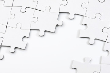 Obraz premium Puzzle close up