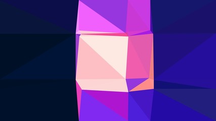 Fototapeta premium geometric midnight blue, medium orchid and very dark blue color background. for creative poster, cards, wallpaper or texture design