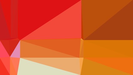 coffee, burly wood and strong red colored contemporary art. simple geometric shape background for poster, banner, wallpaper or texture