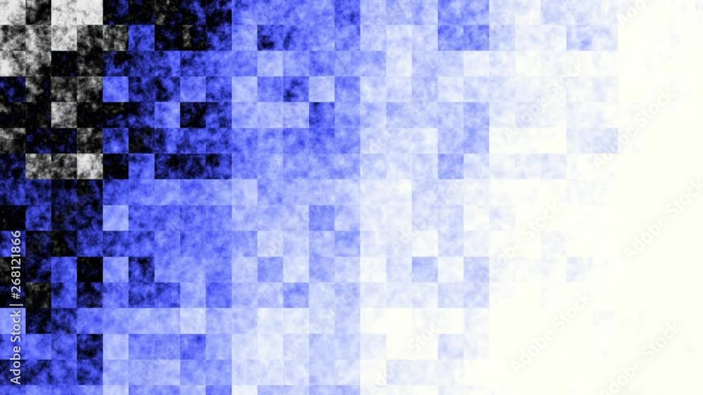 Poster moving geometric shapes. transforming squares. looping footage.