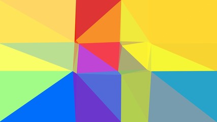 Obraz premium dark khaki, pastel orange and dodger blue colored contemporary art. simple geometric shape background for poster, banner, wallpaper or texture