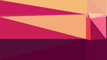 crimson, light salmon and dark pink colored contemporary art. simple geometric shape background for poster, banner, wallpaper or texture