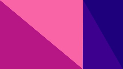 Fototapeta premium abstract geometric background with triangles and hot pink, medium violet red and indigo colors. for poster, banner, wallpaper or texture