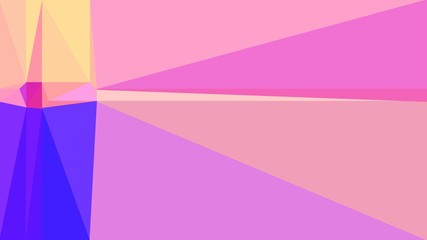 pastel magenta, orchid and blue violet multicolor background art. simple geometric shape background...