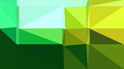 geometric khaki, green yellow and aqua marine color background. for creative poster, cards, wallpaper or texture design