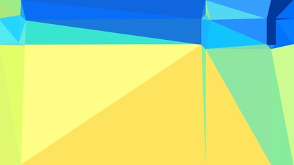 geometric khaki, dodger blue and turquoise color background. for creative poster, cards, wallpaper or texture design