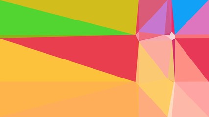 Obraz premium modern contemporary art with pastel orange, moderate green and moderate red colors. simple geometric background for poster, cards, wallpaper or texture