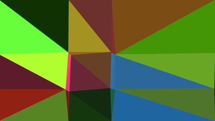 triangle background abstract with dark olive green, dark green and teal blue colors. backdrop style for poster element, cards, wallpaper or texture