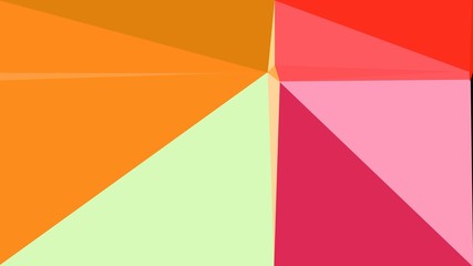 triangle background abstract with dark orange, crimson and wheat colors. backdrop style for poster element, cards, wallpaper or texture