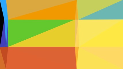 pastel orange, moderate green and medium aqua marine color geometric triangle background. simple illustration trendy abstract for poster design, cards, wallpaper or texture