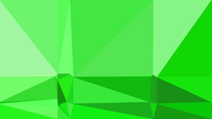 geometric moderate green, light green and lime green color background. for creative poster, cards, wallpaper or texture design