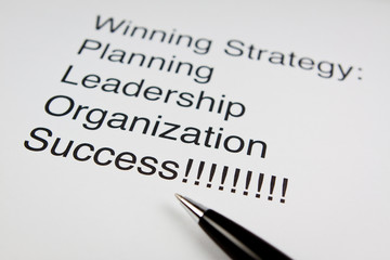 Fototapeta premium Leadership Business Success Workshop