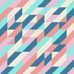 Colorful triangle geometric abstract background in vector