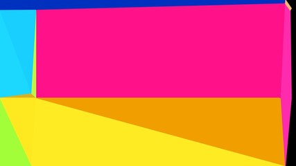 modern contemporary art with tangerine yellow, strong blue and deep pink colors. simple geometric background for poster, cards, wallpaper or texture