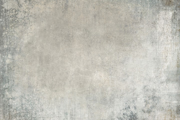 Fototapeta premium Splattered old canvas grungy background or texture