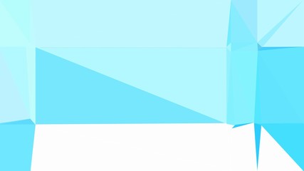 pale turquoise, light sky blue and turquoise multi color background art. abstract triangle style composition for poster, cards, wallpaper or texture