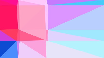 retro style triangle illustration. lavender blue, dodger blue and deep pink colors. for poster, cards, wallpaper design or backdrop texture