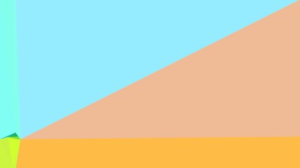 triangle background abstract with burly wood, pale turquoise and pastel orange colors. backdrop style for poster element, cards, wallpaper or texture