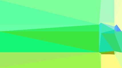 Obraz premium pastel green, light green and pastel yellow colored contemporary art. simple geometric shape background for poster, banner, wallpaper or texture