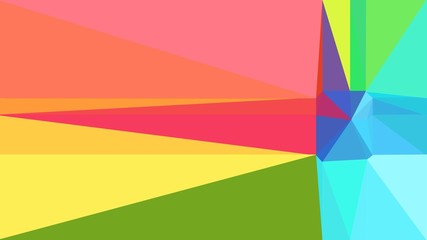 pastel red, turquoise and salmon colored contemporary art. simple geometric shape background for poster, banner, wallpaper or texture