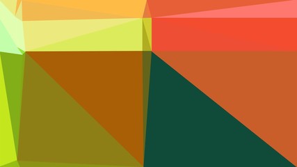 geometric triangles style in coffee, dark slate gray and khaki color. abstract triangles composition. for poster, cards, wallpaper or texture