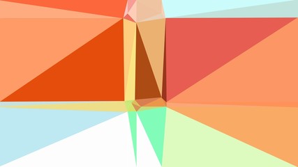 abstract geometric background with triangles and sandy brown, tea green and coffee colors. for poster, banner, wallpaper or texture