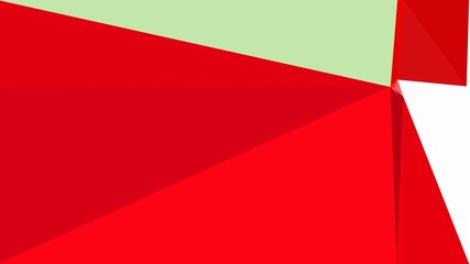Obraz premium red, tea green and pastel red multicolor background art. simple geometric shape background for poster, banner design, wallpaper or texture